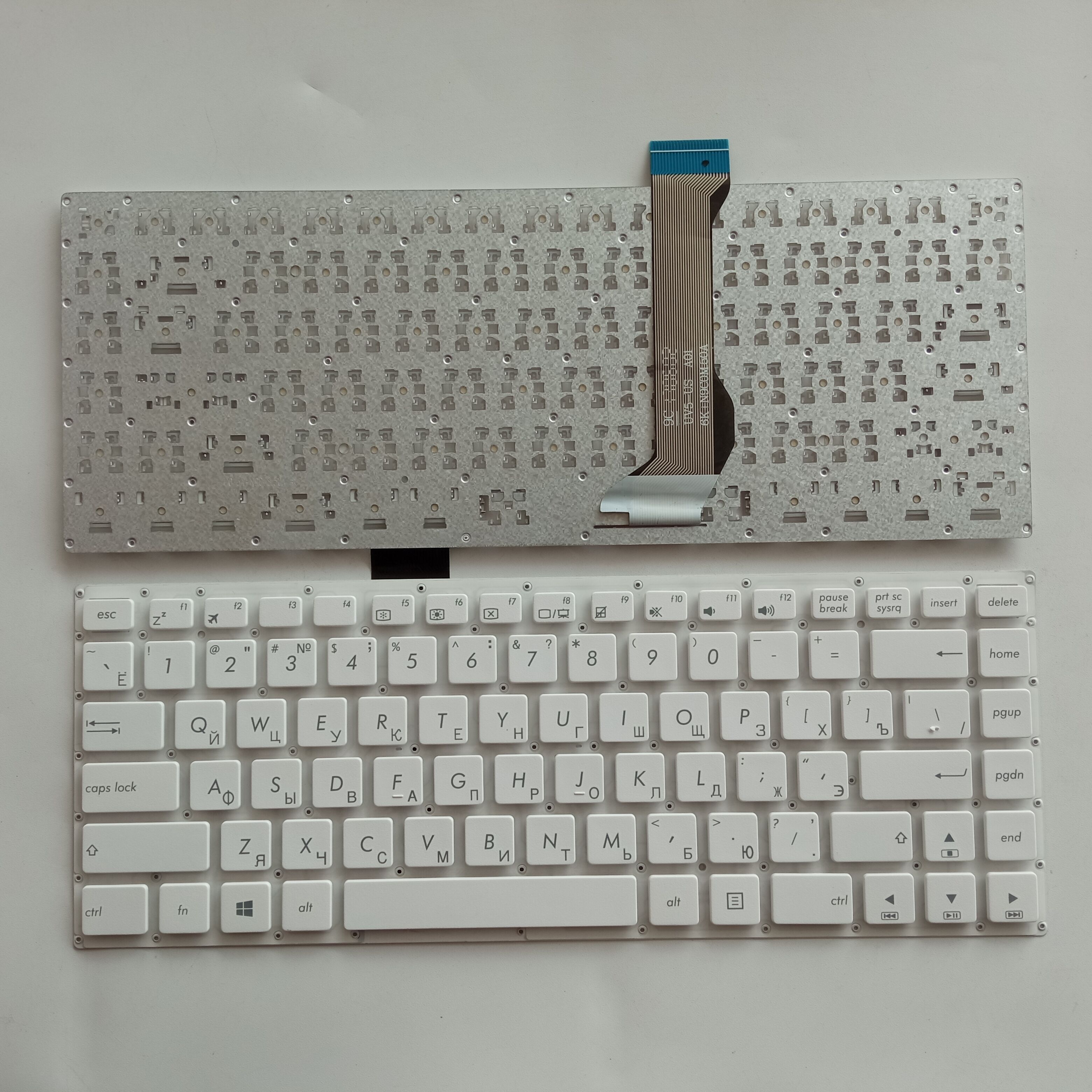 Picture of New Replacement Laptop Keyboard For ASUS E402 WHITE RU Layout